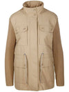 Patch Pocket Cotton Cardigan Light Beige - MONCLER - BALAAN 3