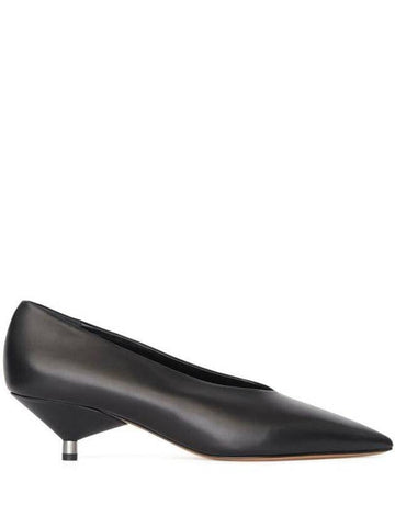 Isabel Marant Sculpted-Heel Leather Pumps - ISABEL MARANT - BALAAN 1