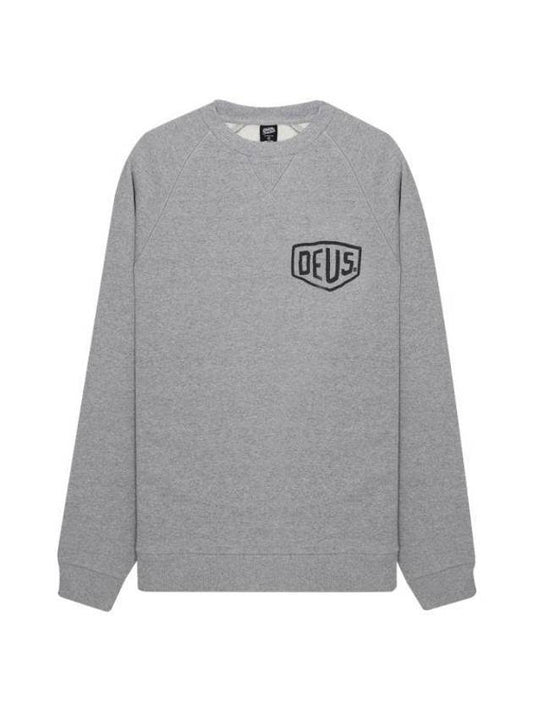 Venice Address Crew Sweatshirt Gray - DEUS EX MACHINA - BALAAN 1