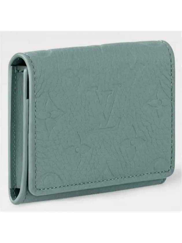 Envelope Business Card Wallet Green - LOUIS VUITTON - BALAAN 3