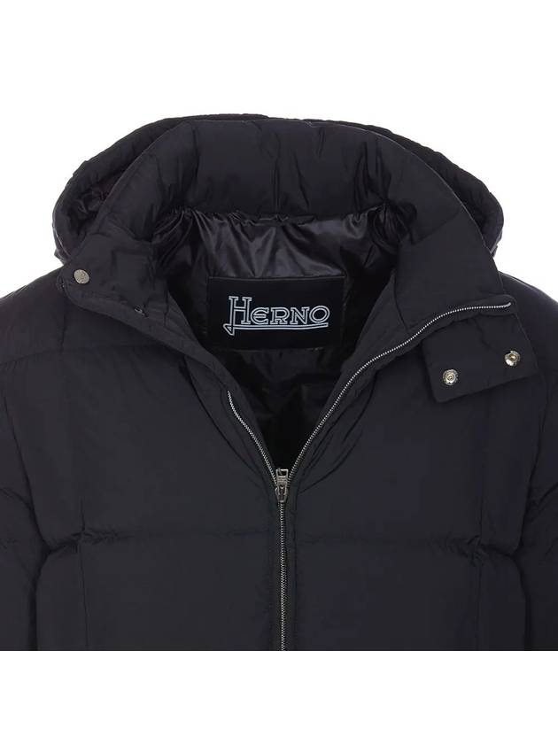 Hooded Puffer Padding Black - HERNO - BALAAN 4