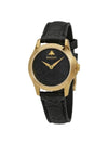 G Timeless Quartz Dial Leather Watch Black - GUCCI - BALAAN 1