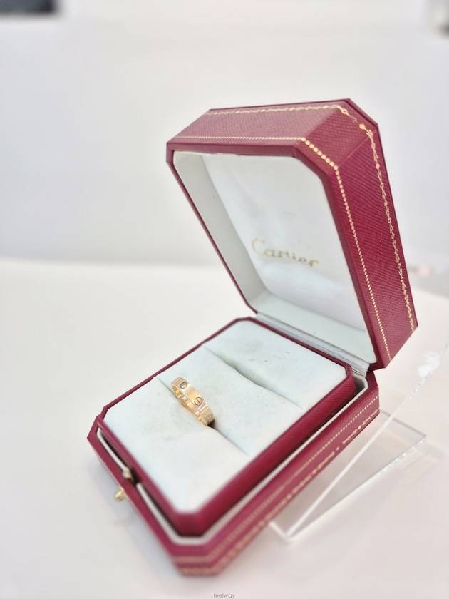 Love Ring Diamond 1P Gold B4050756 No 48 - CARTIER - BALAAN 3