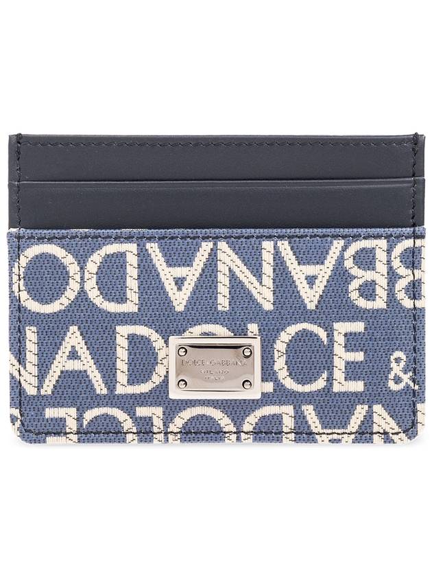 Accessories Small Leather Goods Dolceegabbana BP0330 AJ705 8L625 BLUE NEUTRANS BLUE NEUTRALS - DOLCE&GABBANA - BALAAN 2