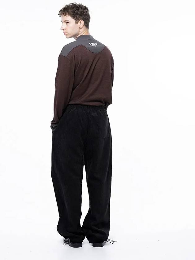 Men s M243PT02BK Jaguard String Rug Pants Black - CHANCE'S NOI - BALAAN 4