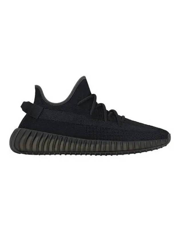 Yeezy Boost 350 V2 Low Top Sneakers Black - ADIDAS - BALAAN 1