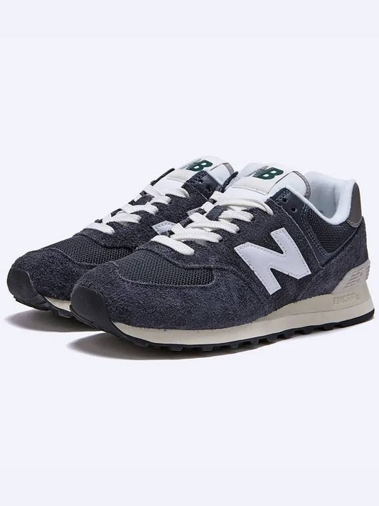 574 Heritage Low Top Sneakers Navy - NEW BALANCE - BALAAN 2