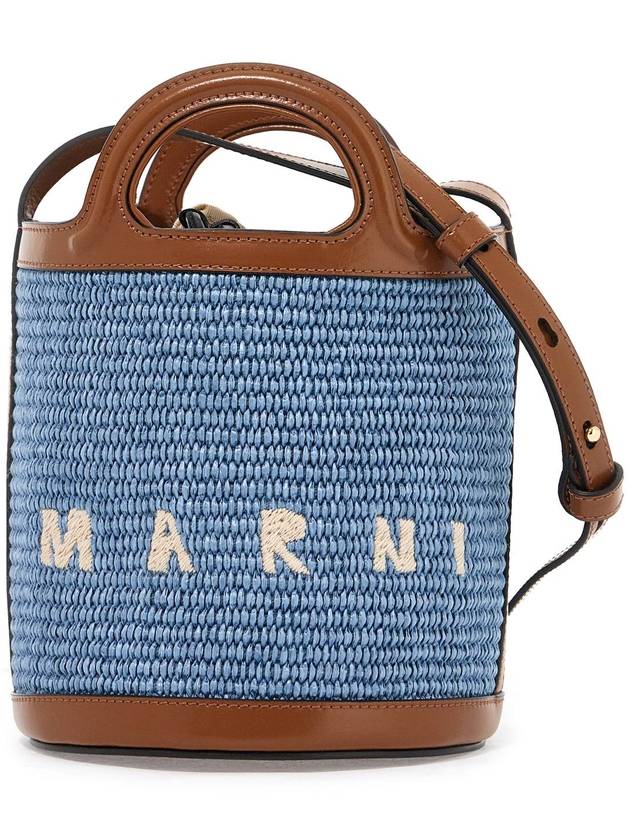 Tropicalia Small Bucket Bag Brown - MARNI - BALAAN 2