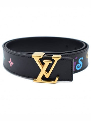 Women s Louis Vuitton M0078U Black Monogram LV New Wave 35MM Belt 90 gt Gangbuk used luxury goods - LOUIS VUITTON - BALAAN 1