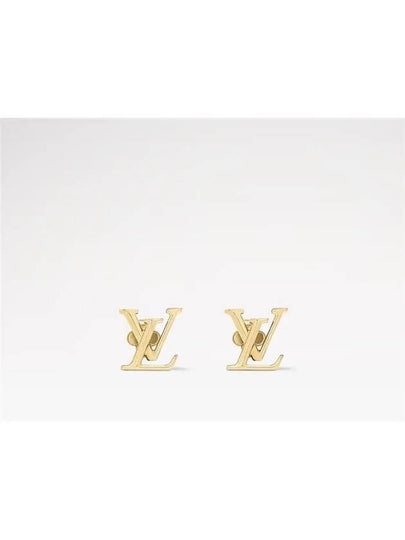 LV Iconic Earrings Gold - LOUIS VUITTON - BALAAN 2