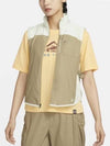 Windbreaker Vest FD0232 020 Light Khaki WOMENS M L Asian Fit - NIKE - BALAAN 1