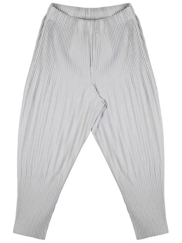 Pleated Track Pants Grey - ISSEY MIYAKE - BALAAN 2