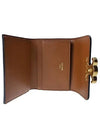 Triomphe Compact Coin Card Wallet Tan - CELINE - BALAAN 5