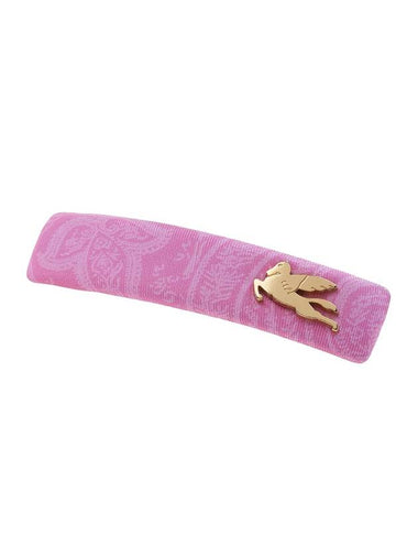 Paisley Print Pegasus Hairpin Pink - ETRO - BALAAN 1