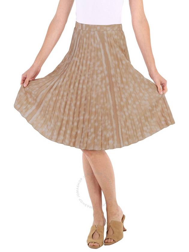 deer print pleated skirt - BURBERRY - BALAAN 2