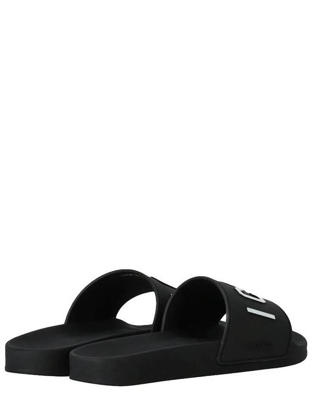 Men’s Icon Slippers Black - DSQUARED2 - BALAAN 5