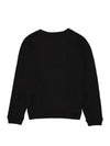 Basic Organic Cotton Fleece Sweatshirt Black - BASERANGE - BALAAN 3