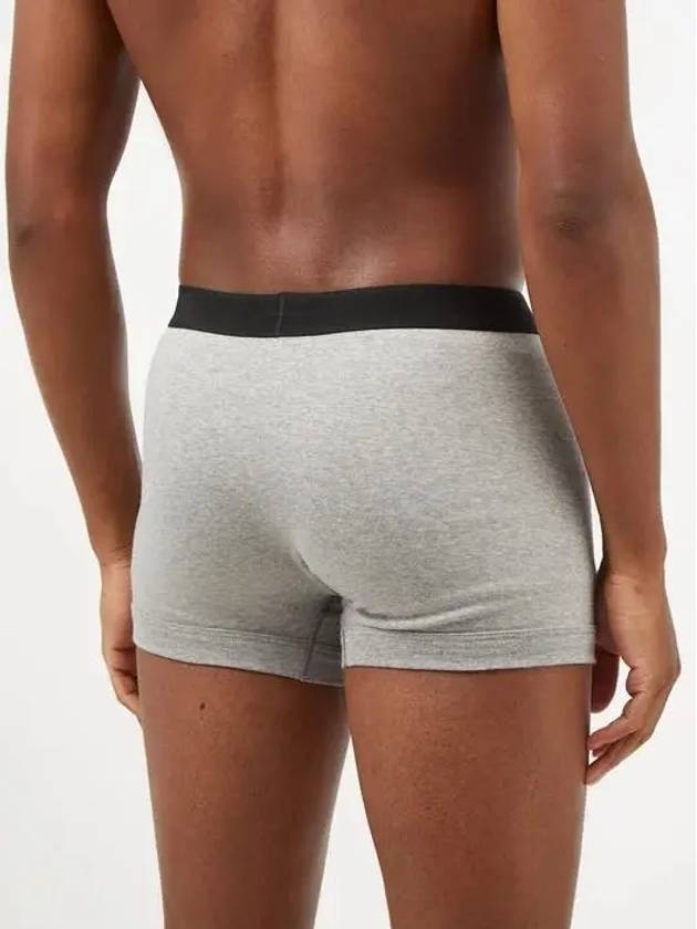 TwoPack Cotton Blend Logo Jacquard Boxer Briefs Panties Gray - TOM FORD - BALAAN 5