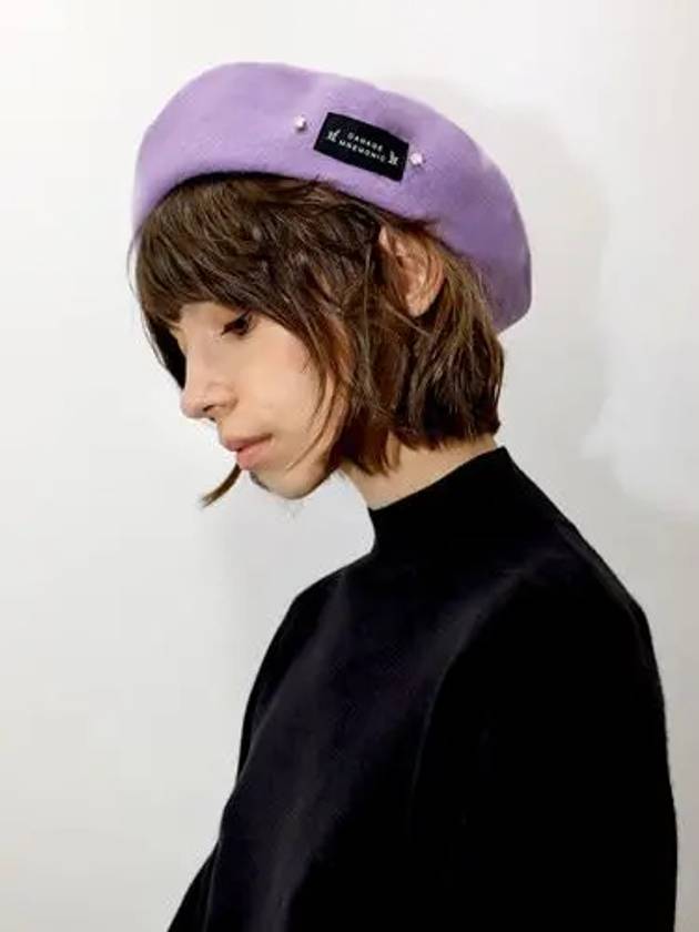 Purple Beads Beret - DAMAGE MNEMONIC - BALAAN 2