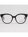 Glasses frame BE2356 3942 JACQUELINE black round horn rim - BURBERRY - BALAAN 3