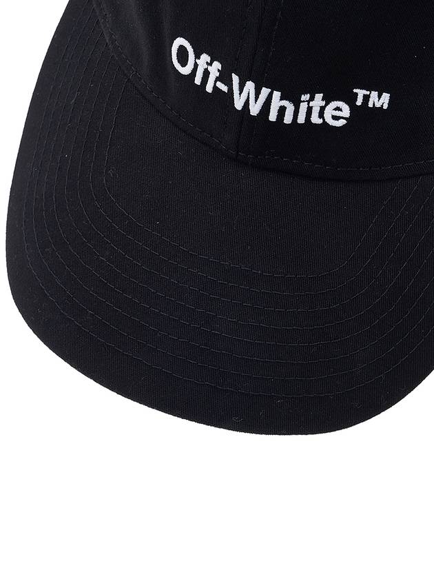 Logo Ball Cap Black - OFF WHITE - BALAAN.