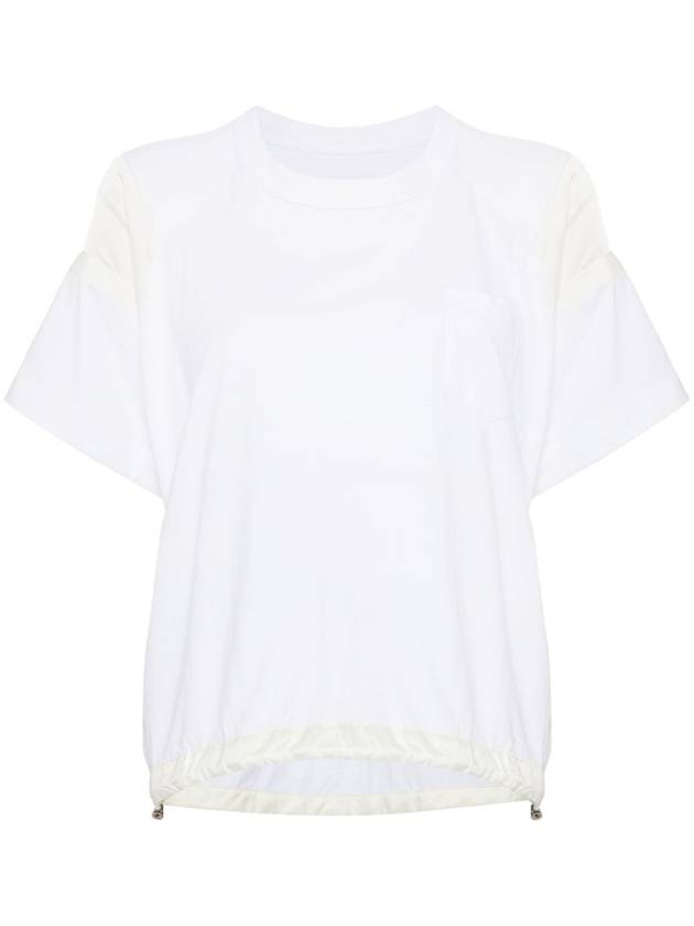 Sacai T-shirts and Polos White - SACAI - BALAAN 1