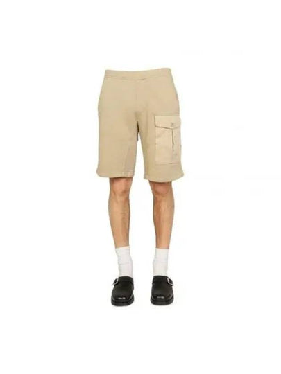 Pocket Bermuda Shorts Beige - TEN C - BALAAN 2