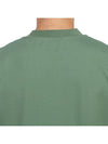 Logo Patch Short Sleeve T-Shirt Green - MONCLER - BALAAN 8