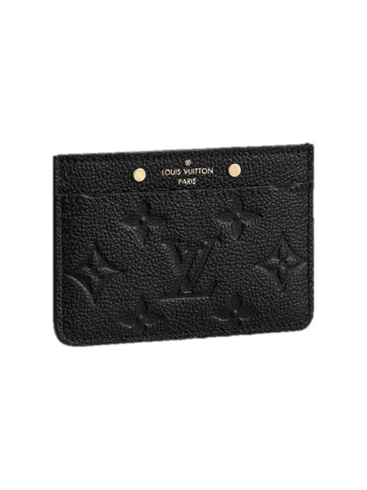 Monogram Empreinte Card Wallet Black - LOUIS VUITTON - BALAAN 2