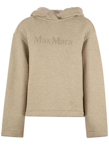 GARY - Jersey sweatshirt with embroidery - MAX MARA - BALAAN 1