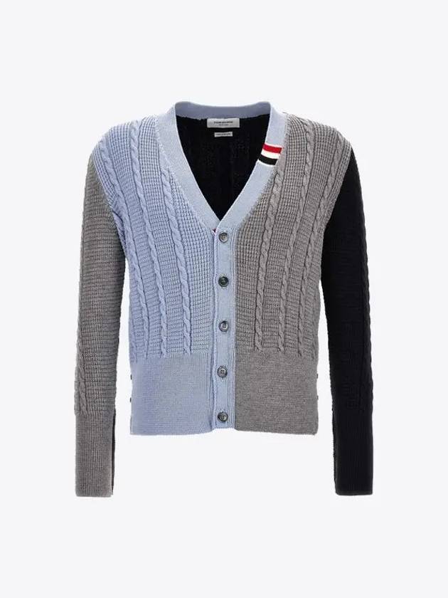 Single Breasted Button Cardigan - THOM BROWNE - BALAAN 2