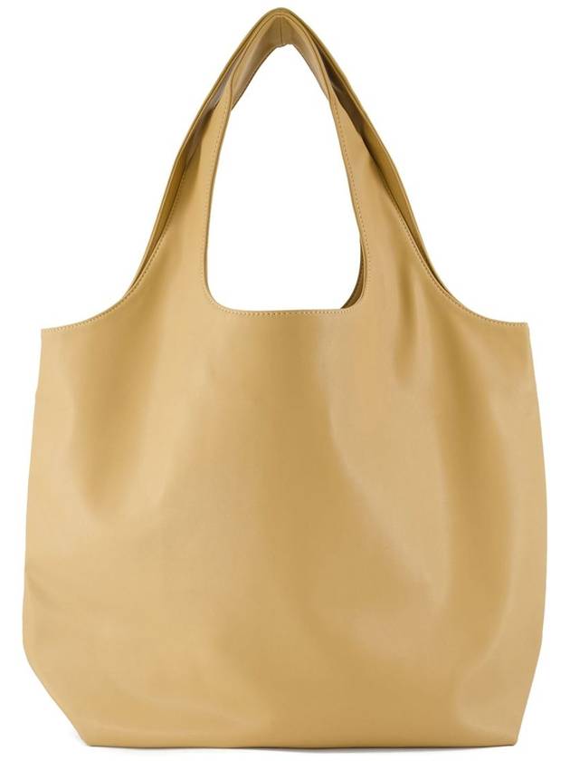 Logo Ninon Detail Medium Tote Bag Beige - A.P.C. - BALAAN 3