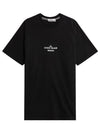 Archivio Project Short Sleeve T-Shirt Black - STONE ISLAND - BALAAN 2