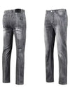 design striped washed spandex jeans JB4S501 - LUX GOLF - BALAAN 3