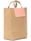 Logo Canvas Baker Out Medium Tote Bag Pink Beige - ACNE STUDIOS - BALAAN 6