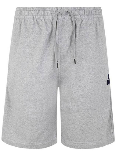 Mahelo Logo Shorts Grey - ISABEL MARANT - BALAAN 1