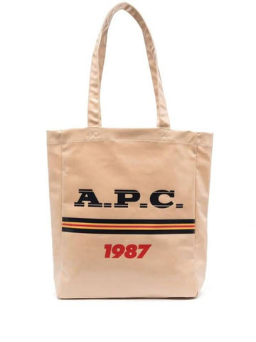 Lou Tote Bag Beige - A.P.C. - BALAAN 1