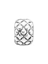 Studded Clip Bracelet Charm Silver - PANDORA - BALAAN 1