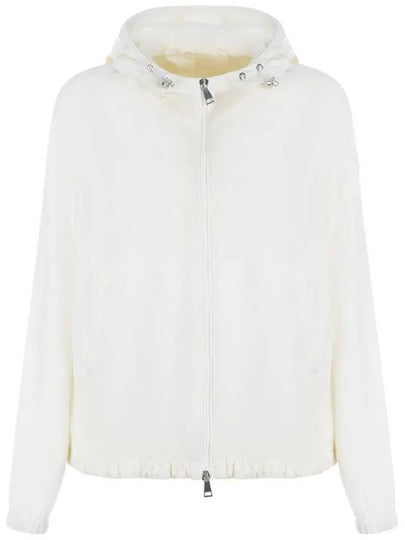 Boissard Hoodie Windbreaker White - MONCLER - BALAAN 2