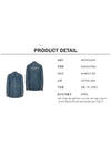 Back Logo Denim Button Long Sleeve Shirt Blue - WOOYOUNGMI - BALAAN 10