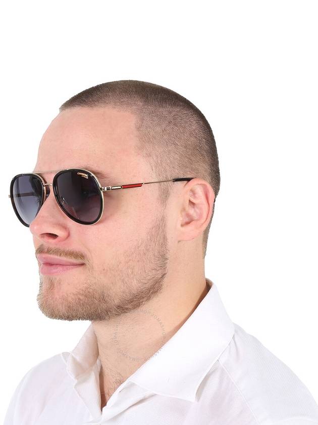 Carrera Grey Shaded Pilot Unisex Sunglasses CARRERA 1044/S 0086/9O 57 - CARRERA - BALAAN 2