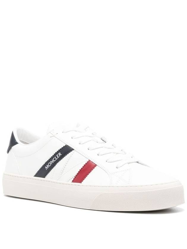 Monaco 2 Low-Top Sneakers White - MONCLER - BALAAN 3