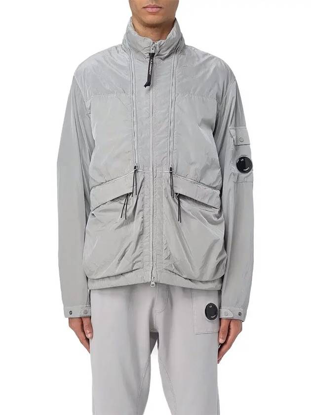 Men's Chrome-R Zip-Up Jacket Grey - CP COMPANY - BALAAN 2