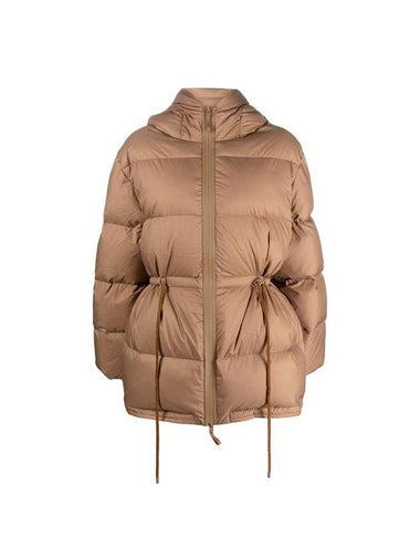 High-neck Puffer Padding Brown - ACNE STUDIOS - BALAAN 1