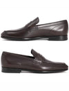 Men's Penny Leather Loafers Brown - TOD'S - BALAAN 4