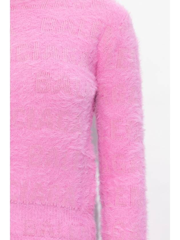 Sweater 769027T6230 5000 Pink - BALENCIAGA - BALAAN 6