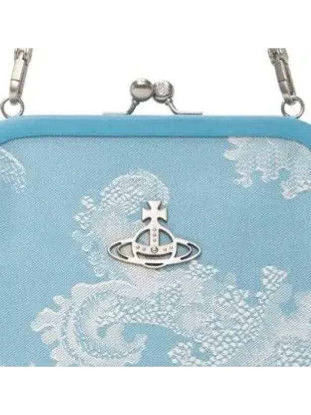 Blue Coral Vivienne Clutch Bag 4402009CU W00RQ K203 - VIVIENNE WESTWOOD - BALAAN 2