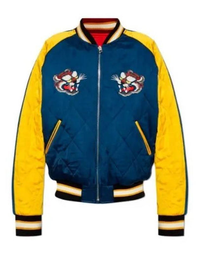 Star Tiger Souvenir Jacket FE6 8BL135 9FM 77 - KENZO - BALAAN 1