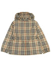 Kids Vintage Check Hooded Jacket Archive Beige - BURBERRY - BALAAN 2