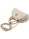 Patent Leather Top Handle Shoulder Bag White - MIU MIU - BALAAN 5